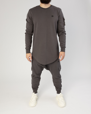 Ensemble de Sport Anthracite "Sniper" de Qaba'il