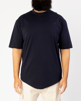 T-Shirt "Timeless" Bleu Foncé de New Heritage