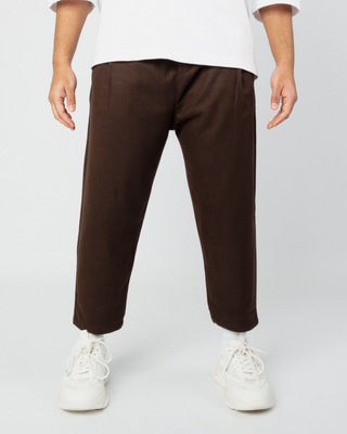 Pantalon marron "Sultan" de Qaba'il