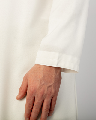 Qamis Émirati "Imperial Elite" Blanc Cassé