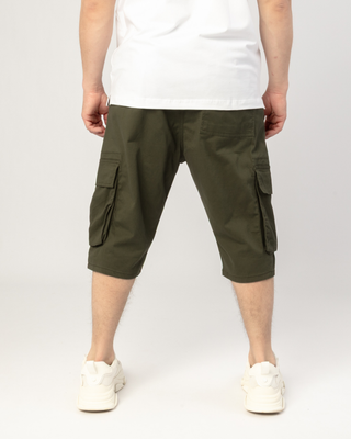 BERMUDA, CARGO VERT KAKI