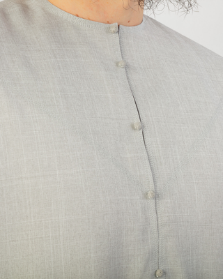Qamis Émirati "Imperial Elite" Gris Clair
