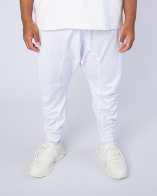 Pantalon de Jogging Blanc 'Comfort' de Qaba'il