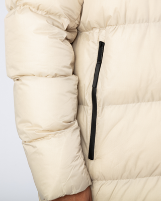 Manteau d'hiver long beige de Frilivin