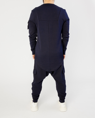 Ensemble de sport navy "Sniper" de Qaba'il