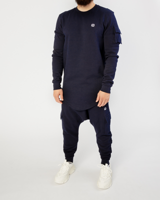 Ensemble de sport navy "Sniper" de Qaba'il