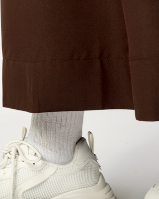 Qamis Arabische Borduursels Brown