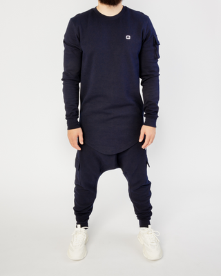 Ensemble de sport navy "Sniper" de Qaba'il