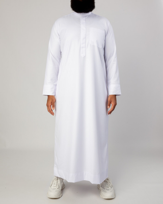 Qamis Saoudien "Cashmere Elite" Blanc