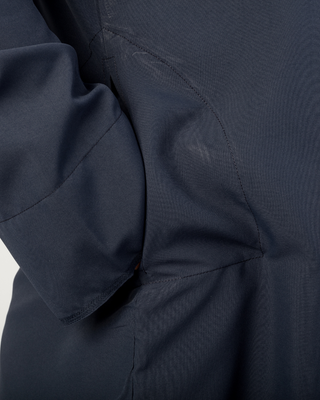 Qamis Borduursels navy