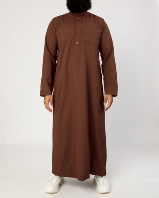 Saudi Qamis Kastanje Bruin
