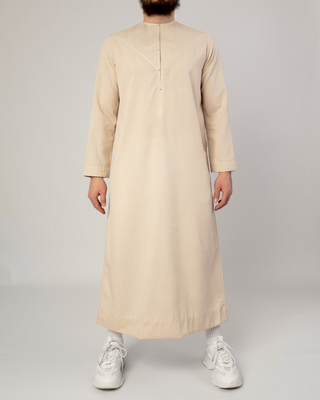 Qamis Émirati "Imperial Elite" Beige