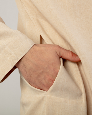 Qamis Émirati "Imperial Elite" Beige