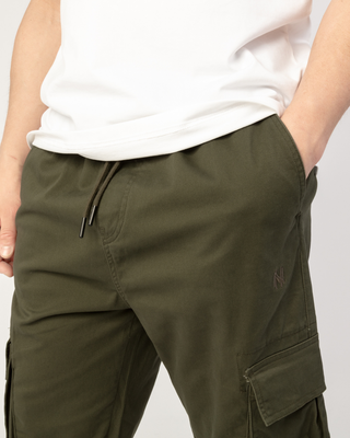 BERMUDA, CARGO VERT KAKI