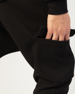Ensemble de Sport Noir "Sniper" de Qaba'il