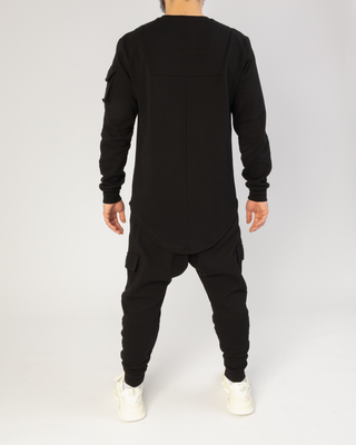 Ensemble de Sport Noir "Sniper" de Qaba'il