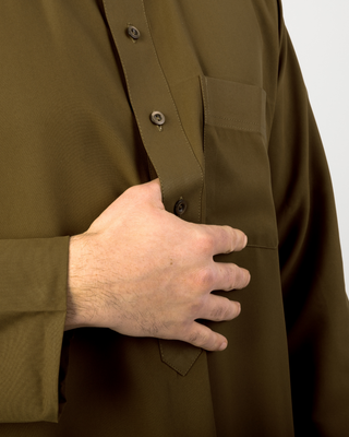 Saudi Qamis Taupe