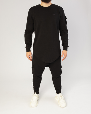 Ensemble de Sport Noir "Sniper" de Qaba'il