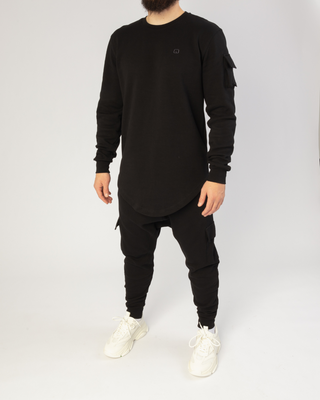 Ensemble de Sport Noir "Sniper" de Qaba'il