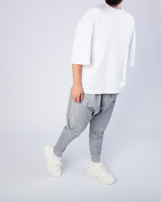 Pantalon de Jogging Gris Clair 'Comfort' de Qaba'il