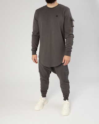Ensemble de Sport Anthracite "Sniper" de Qaba'il