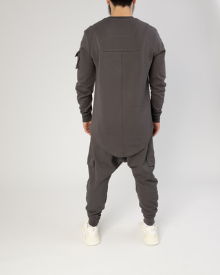 Ensemble de Sport Anthracite "Sniper" de Qaba'il