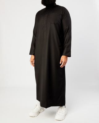 Qamis Saoudien "Cashmere Elite" Noir