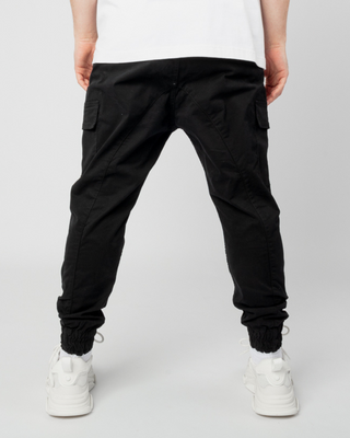 Pantalon cargo "Essential" noir de New Heritage