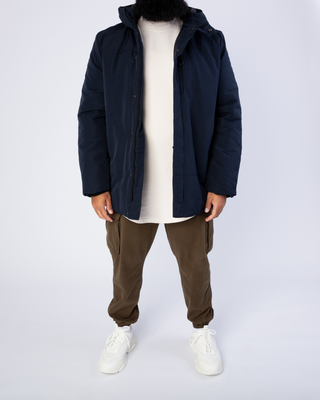 Manteau mi-long navy de Frilivin