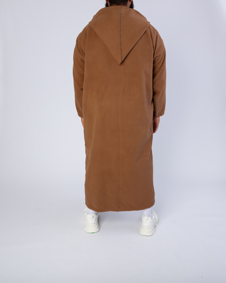 Djellaba d'Hiver Marocaine 'Sable du Sahara'