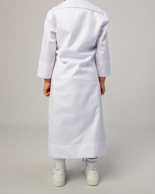 Qamis Saoudien pour Garçons "Cashmere Elite" Blanc