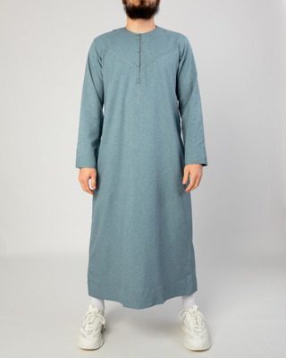 Emirati Qamis Lichtblauw