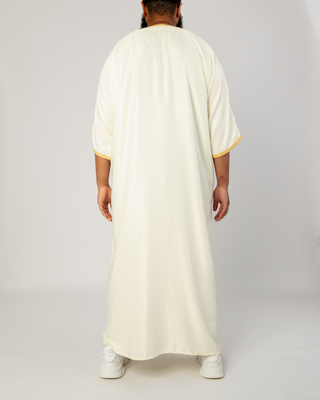 Kandora Marocaine 'Legacy' Crème/Or de Rafiq