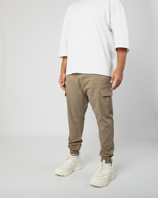 Pantalon cargo "Essential" marron de New Heritage