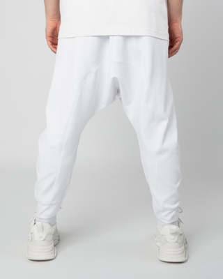 Pantalon de jogging Qandrisi blanc de Qaba'il