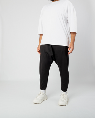 Pantalon de jogging Qandrisi noir de Qaba'il