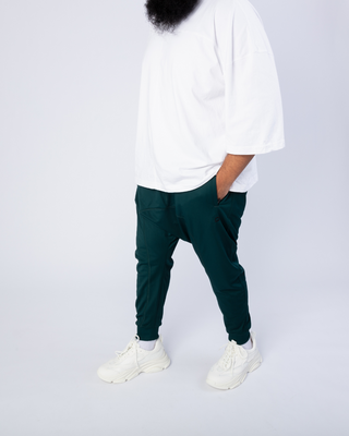 Pantalon de Jogging Vert 'Comfort' de Qaba'il