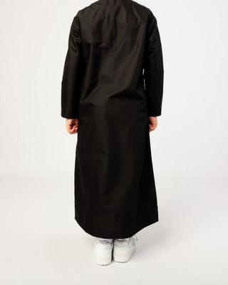 Qamis Émirati pour Garçons "Platinum Elite" Noir
