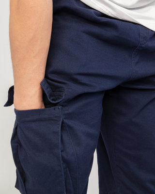 BERMUDA, CARGO BLEU MARINE