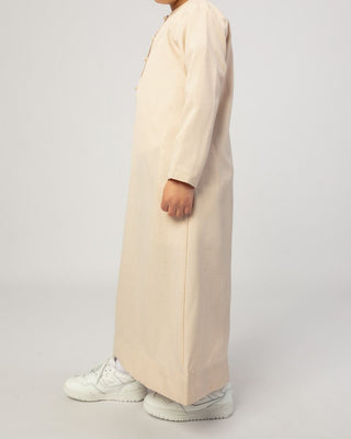 Qamis Émirati pour Garçons "Imperial Elite" Beige