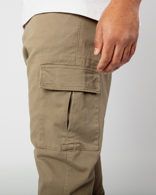 Pantalon cargo "Essential" marron de New Heritage
