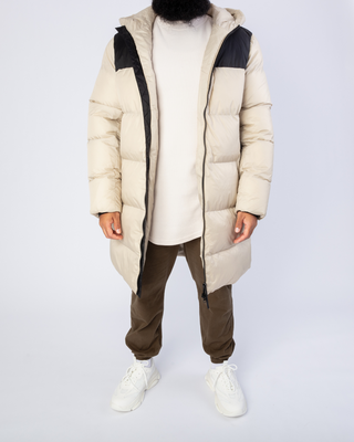 Manteau d'hiver long beige de Frilivin