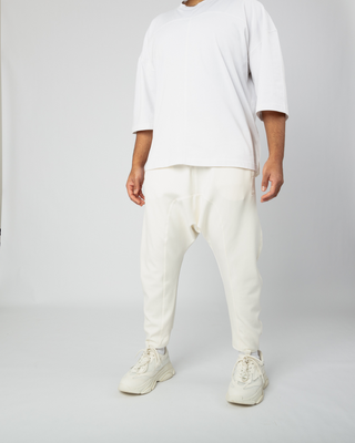 Pantalon de jogging Qandrisi off-white de Qaba'il