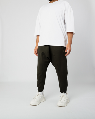 Pantalon de jogging Qandrisi kaki de Qaba'il