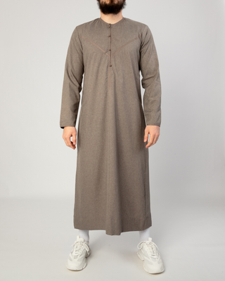 Emirati Qamis Lichtgrijs