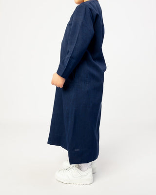 Qamis Émirati pour Garçons "Imperial Elite" Bleu Marine