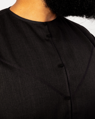 Qamis Émirati "Imperial Elite" Noir