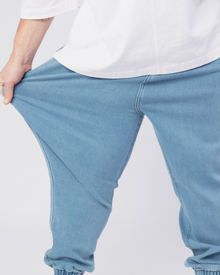 Denim Stretch "Wide Fit" Bleu Clair de New Heritage