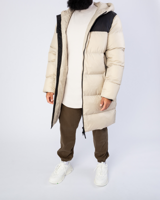 Manteau d'hiver long beige de Frilivin
