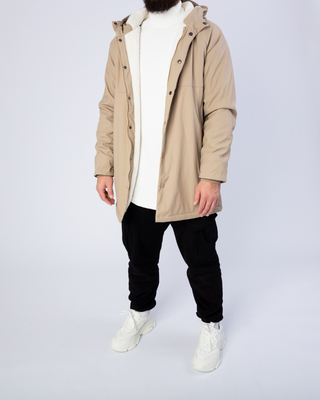 Manteau mi-saison beige de Frilivin